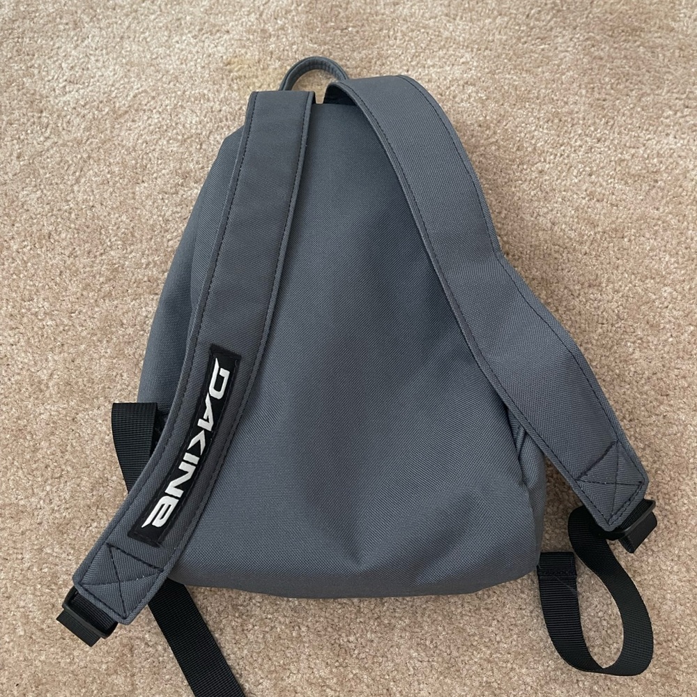Dakine Gray and Black Backpack with Cartoon Design - Picture 4 of 4